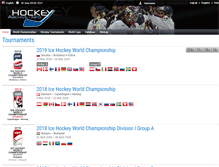 Tablet Screenshot of hockeyarchive.info